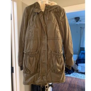 H&M green jacket